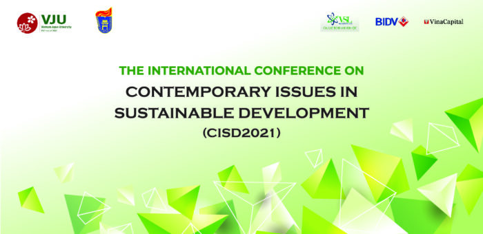 Contemporary Issues in Sustainable Development(CISD 2021)の開催(12/7-8)